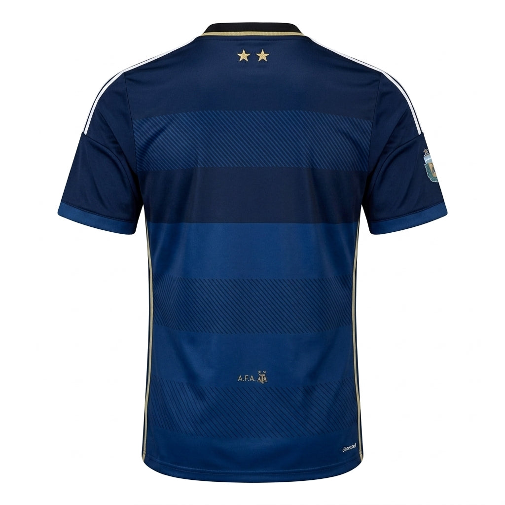 Camisa Argentina 2014 Retrô Masculina - Visitante