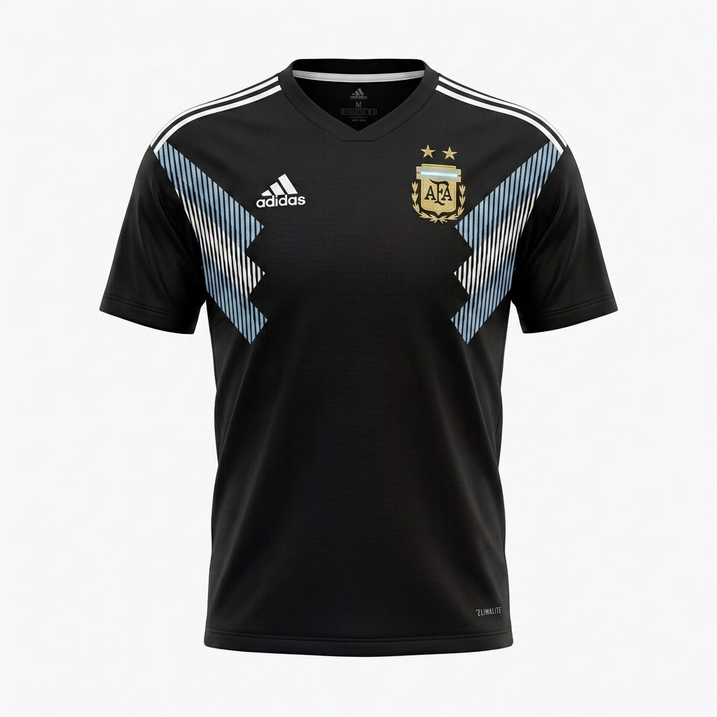 Camisa Argentina 2018 Retrô Masculina - Visitante