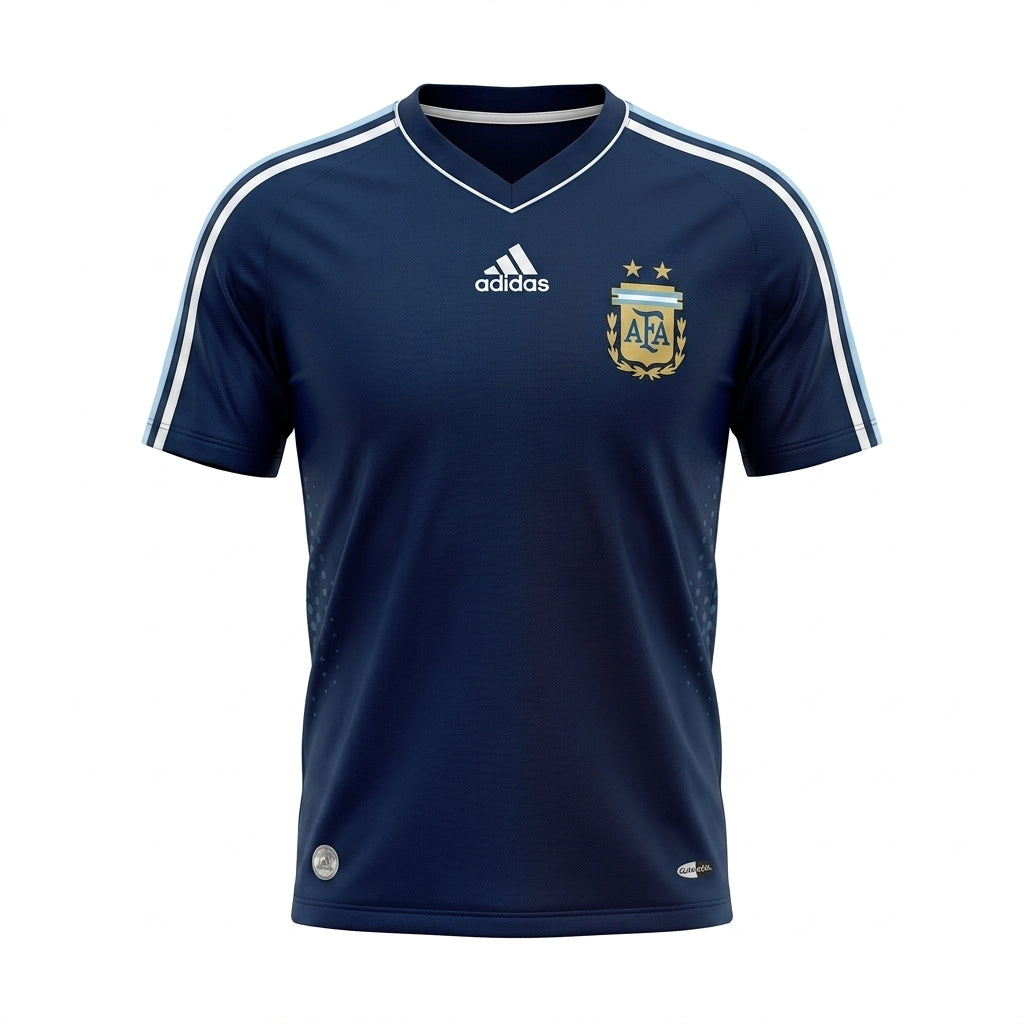 Camisa Argentina 2006 Retrô Masculina - Visitante