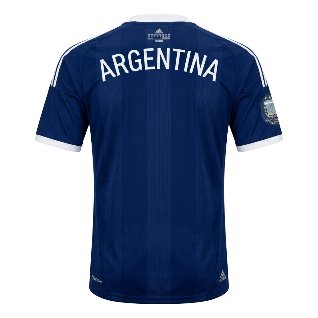 Camisa Argentina 2010 Retrô Masculina - Visitante