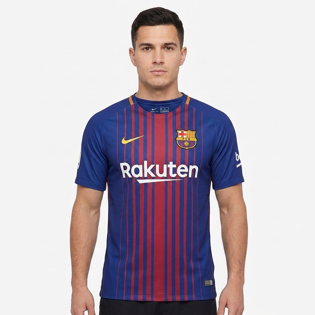 Camisa Barcelona 2017/2018 Masculina - Casa