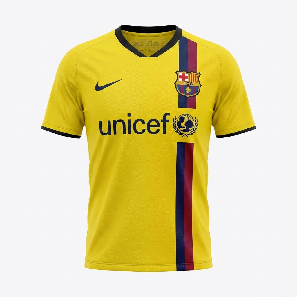 Camisa Barcelona 2008/2009 Retrô Masculina - Visitante