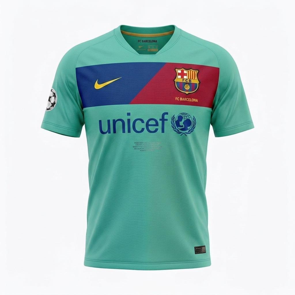 Camisa Barcelona 2010/2011 Retrô Masculina - Visitante