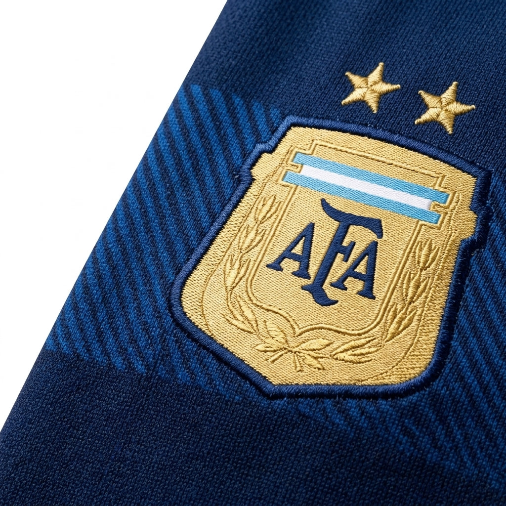 Camisa Argentina 2014 Retrô Masculina - Visitante