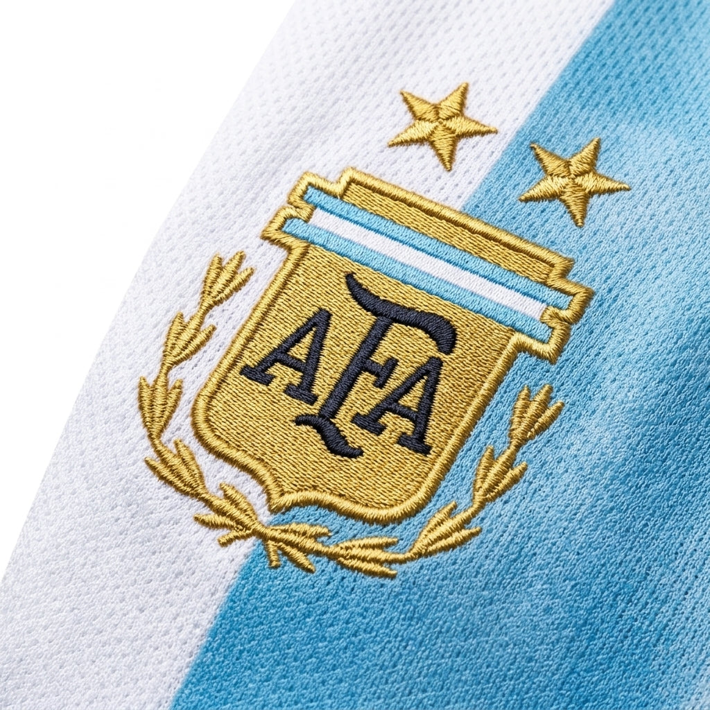 Camisa Argentina 2018 Retrô Masculina - Casa