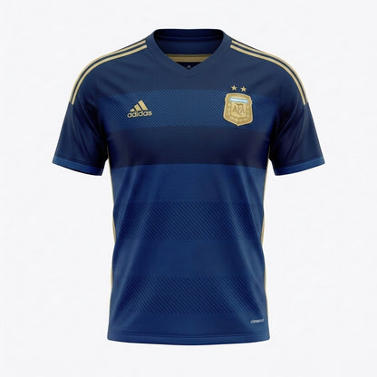 Camisa Argentina 2014 Retrô Masculina - Visitante