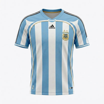 Camisa Argentina 2006 Retrô Masculina - Casa