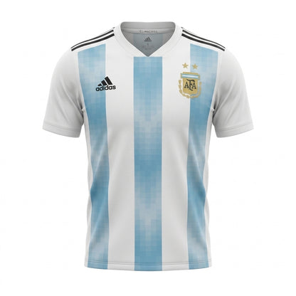Camisa Argentina 2018 Retrô Masculina - Casa