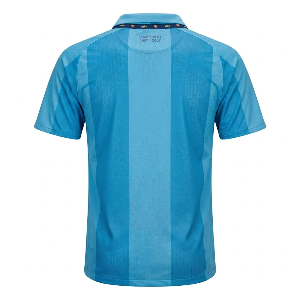 Camisa Barcelona 2007/2008 Retrô Masculina - Visitante