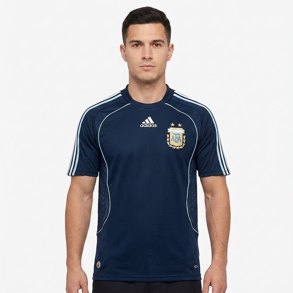 Camisa Argentina 2006 Retrô Masculina - Visitante