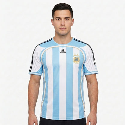 Camisa Argentina 2006 Retrô Masculina - Casa