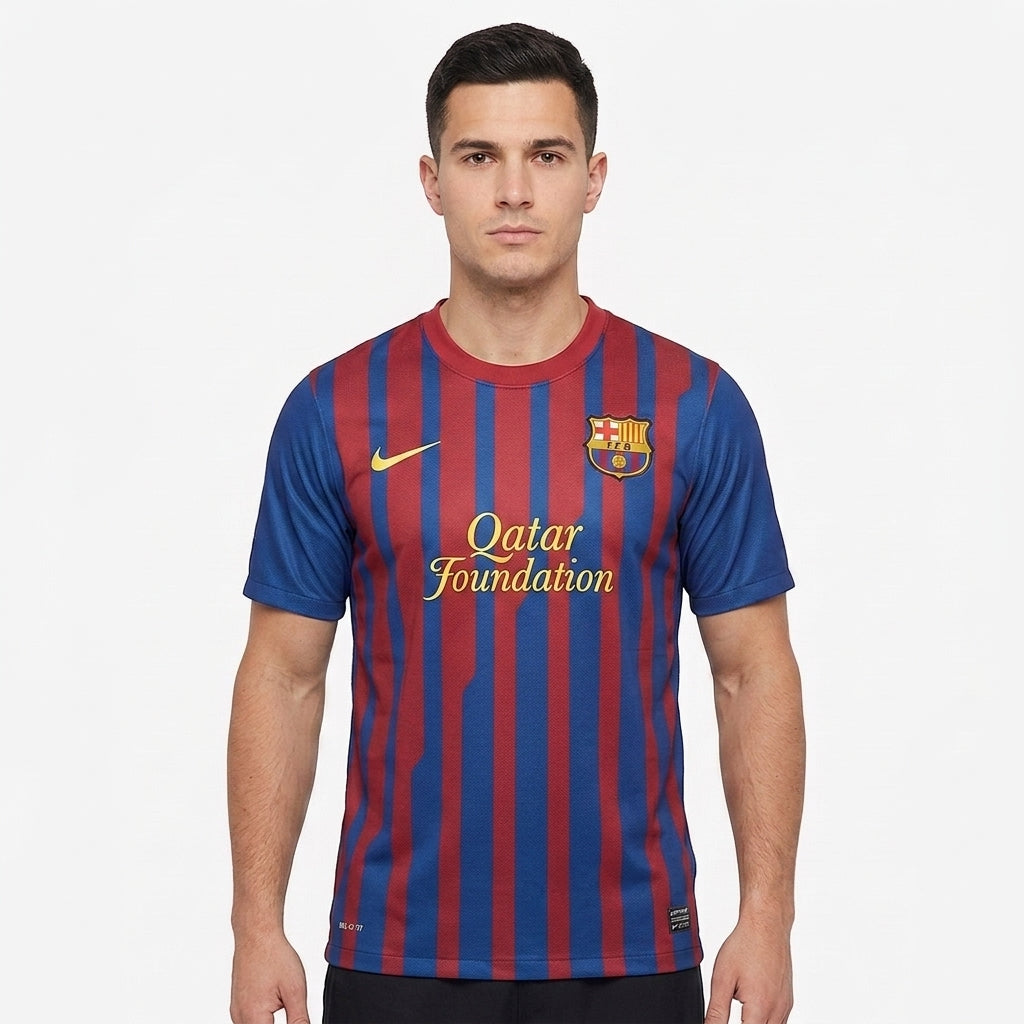 Camisa Barcelona 2011/2012 Retrô Masculina - Casa
