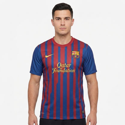 Camisa Barcelona 2011/2012 Retrô Masculina - Casa