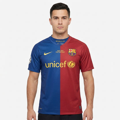 Camisa Barcelona 2008/2009 Retrô Masculina - Casa